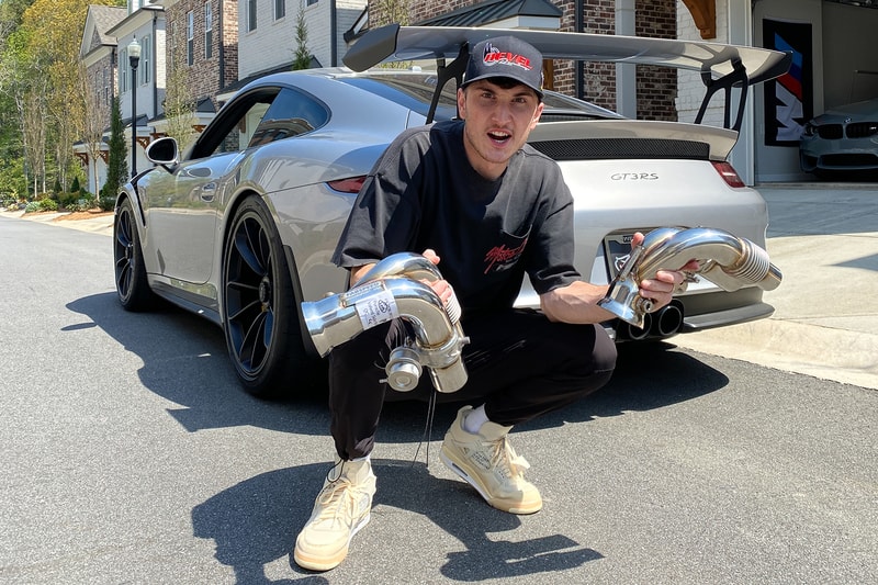 Youtuber Harrison Nevel and His Porsche 911 GT3 RS Drivers GT3 Content Creator TikTok