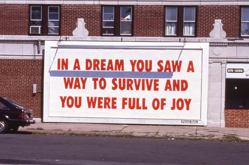 hauser wirth jenny holzer print editions in a dream artists for new york fundraiser