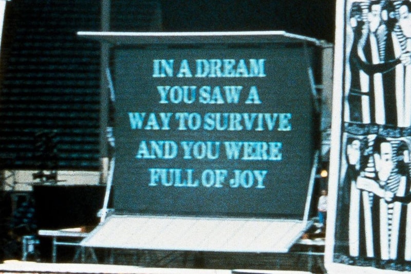 hauser wirth jenny holzer print editions in a dream artists for new york fundraiser