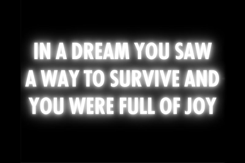 hauser wirth jenny holzer print editions in a dream artists for new york fundraiser