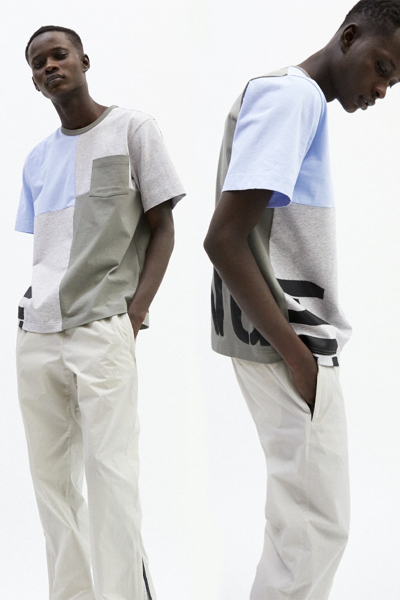 Helmut Lang Highlights Multi-Functional Pieces For Its Fall/Winter 2021 Collection Lookbooks Maggie Maurer Maggie Joy Maurer Puffer Vest Weatherproof functional seasonal garments hi-tech materials denim