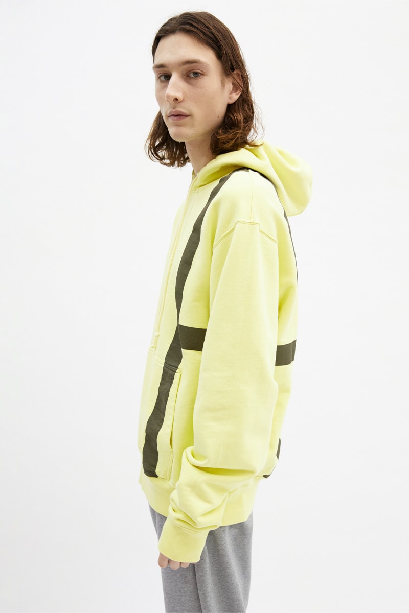 Helmut Lang Highlights Multi-Functional Pieces For Its Fall/Winter 2021 Collection Lookbooks Maggie Maurer Maggie Joy Maurer Puffer Vest Weatherproof functional seasonal garments hi-tech materials denim