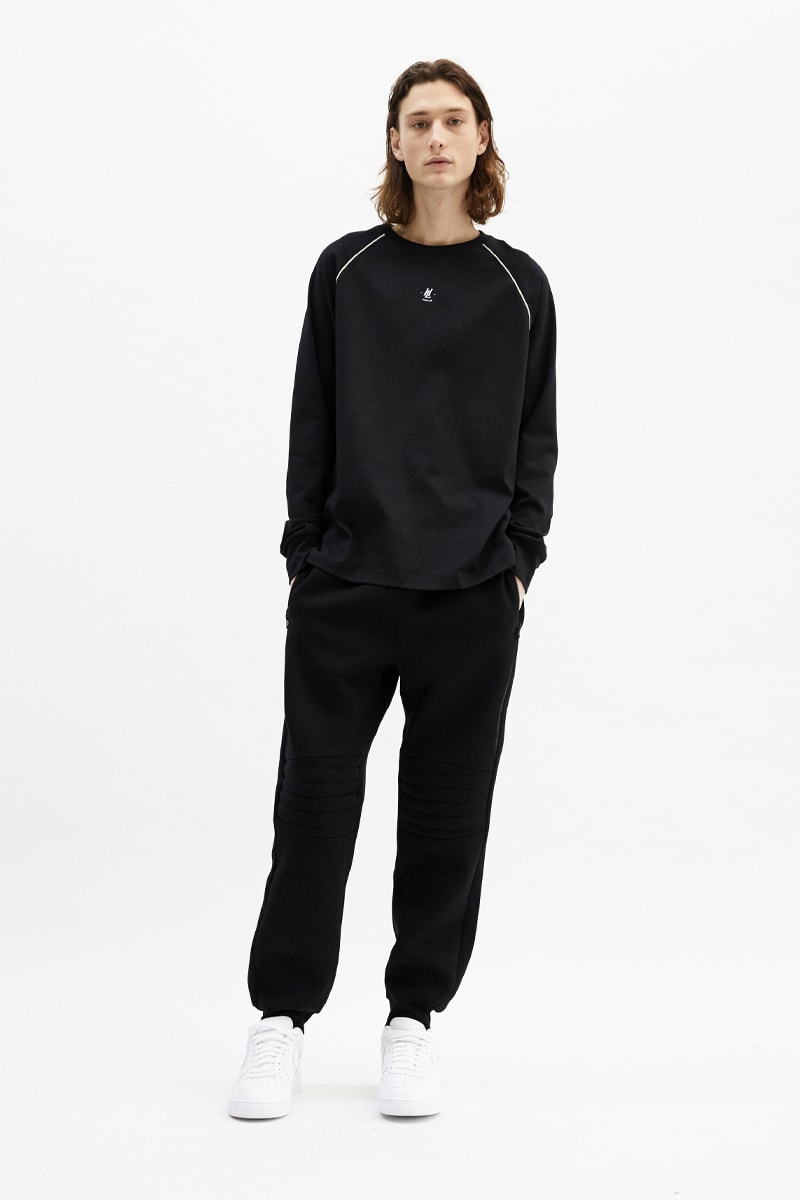 Helmut Lang Highlights Multi-Functional Pieces For Its Fall/Winter 2021 Collection Lookbooks Maggie Maurer Maggie Joy Maurer Puffer Vest Weatherproof functional seasonal garments hi-tech materials denim