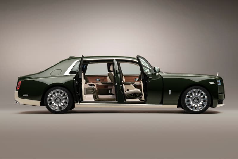 Hermès x Rolls-Royce Phantom VIII Oribe Collaboration Luxury British Limo Executive Luxe Car Release Information Yusaku Maezawa Collector