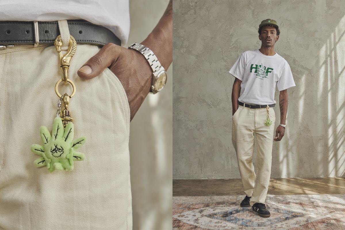 HUF Reaches New Heights With Latest 420 Capsule Collection Lookbook Green Buddy weed joints marijuana 4/20 elle banes vintage 