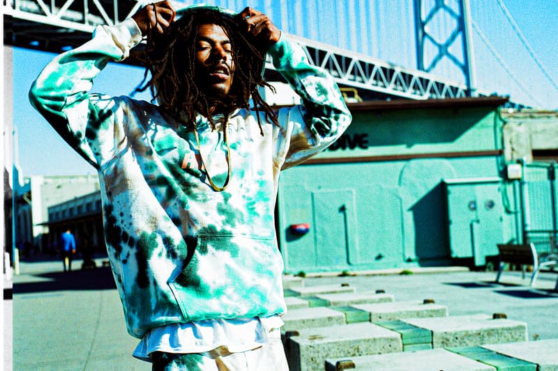 HUF Connects With JSP for a Tie-Dye Focused Capsule San Francisco Street Style Chico brenes Jimmy gorecki keith hufnagel huf nostalgic Bay area good people good times LA california sweater