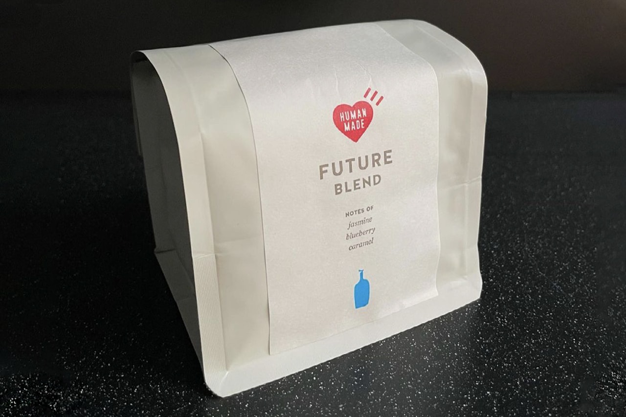 HUMAN MADE Blue Bottle Coffee FUTURE BLEND teaser brew gears for futuristic teenagers instagram post info