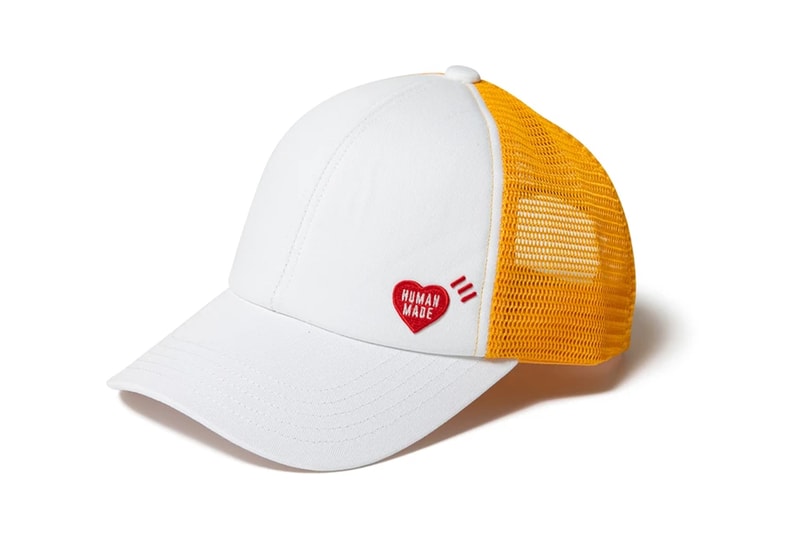 HUMAN MADE Trucker Bucket Hats spring summer 2021 ss21 accessories headwear caps mesh nigo pharrell 2000s info