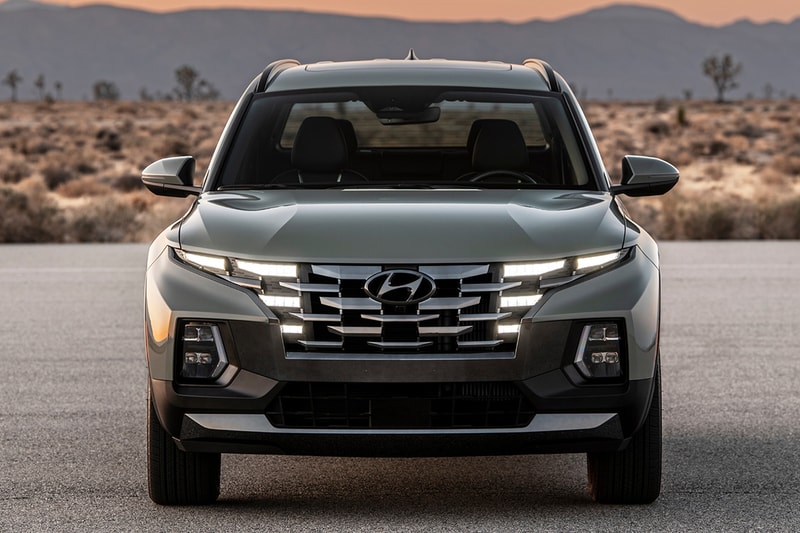 hyundai 2022 santa cruz pickup truck compact tucson release info