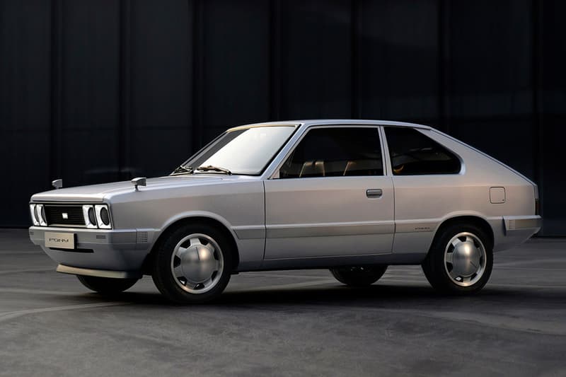 hyuntai 1975 pony heritage electric car vehicle makeover custom concept motorstudio busan museum
