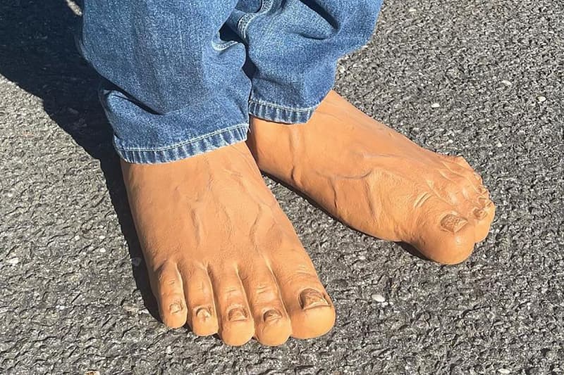Imran Potato Human Feet Slip On Release Info | Hypebeast