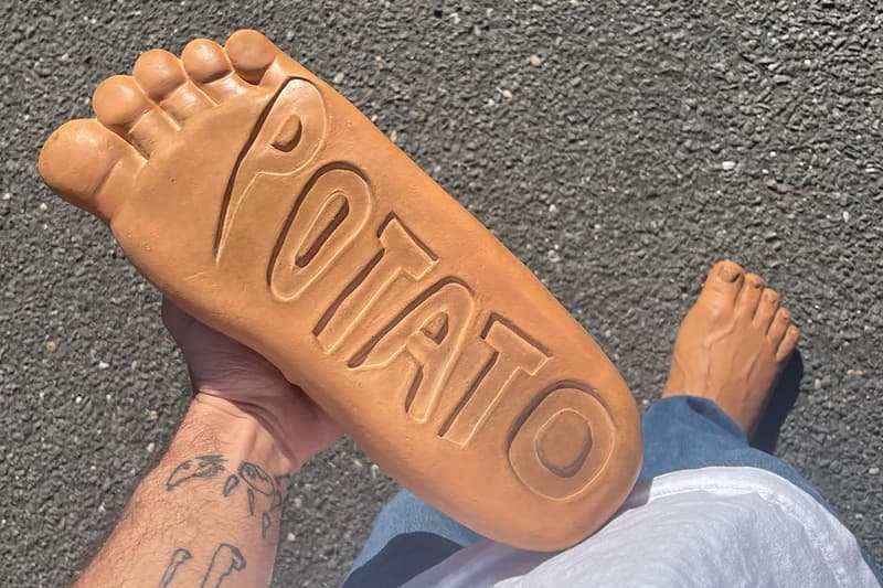 Imran Potato Human Feet Slip On Release Info | Hypebeast