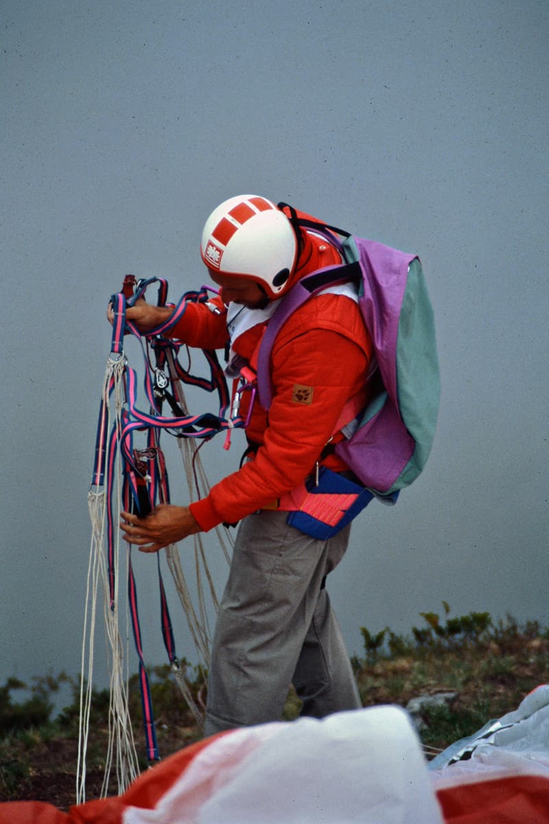 Jack Wolfskin archive anniversary collection capsule shinpei naito release details campaign outdoors hiking camping imagery