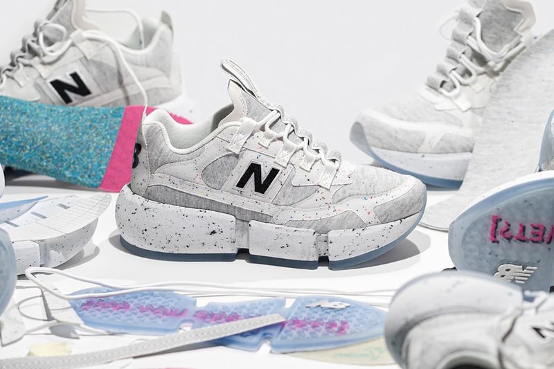 jaden smith new balance vision racer reworked MSVRCRGA natural speckle earth day release date info store list buying guide photos price 
