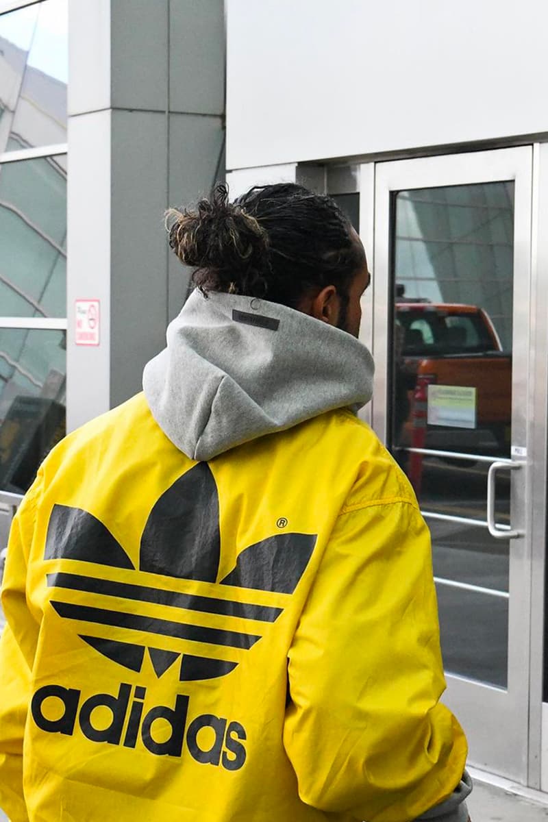 Jerry Lorenzo Fear of God adidas Slip-On Windbreaker Teaser Info