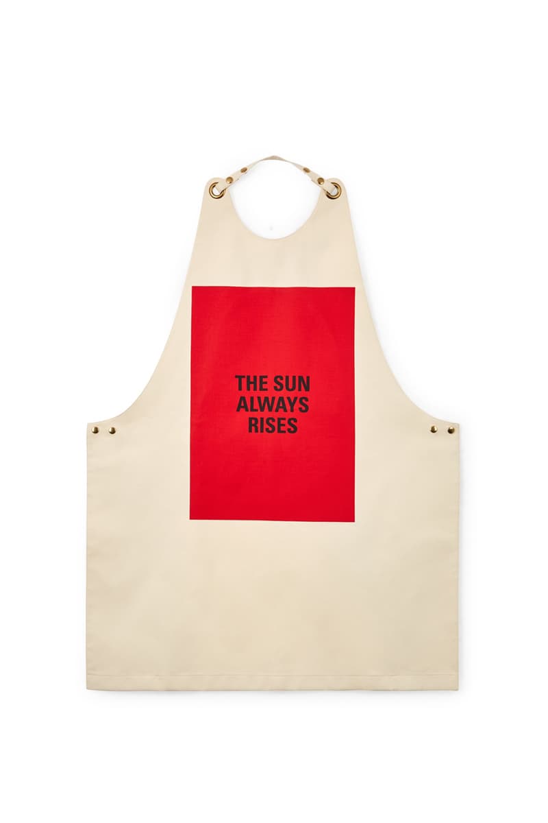 Jil Sander Men's Apron Lucie Luke Meier Dover Street Market London DSM DSML Cooking Chef Food Kitchen Clothing Chefs Gear