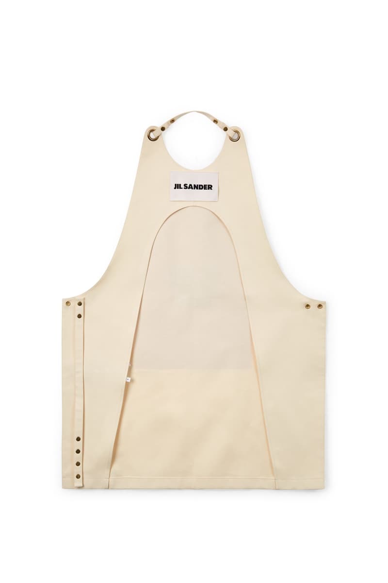 Jil Sander Men's Apron Lucie Luke Meier Dover Street Market London DSM DSML Cooking Chef Food Kitchen Clothing Chefs Gear