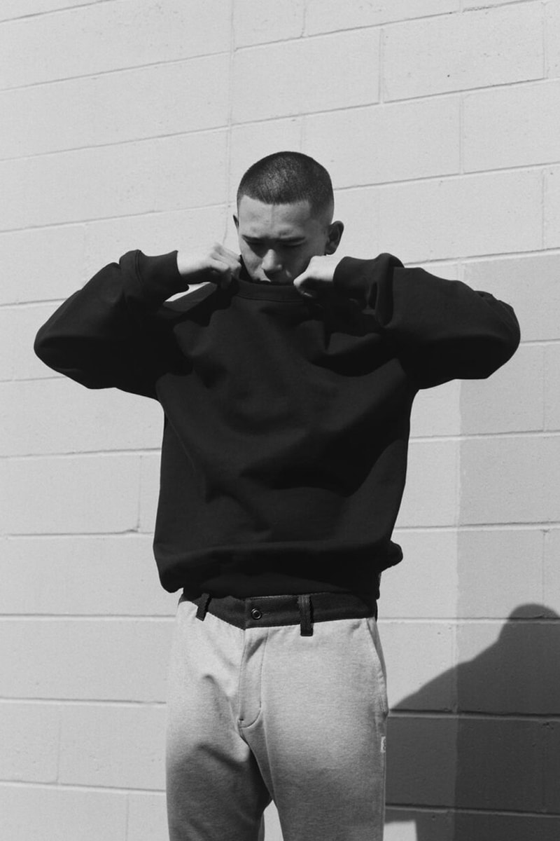 Junya Watanabe Reigning Champ 2021 menswear streetwear ss21 spring summer 2021 collection capsule cardigan sweatpants sweater info