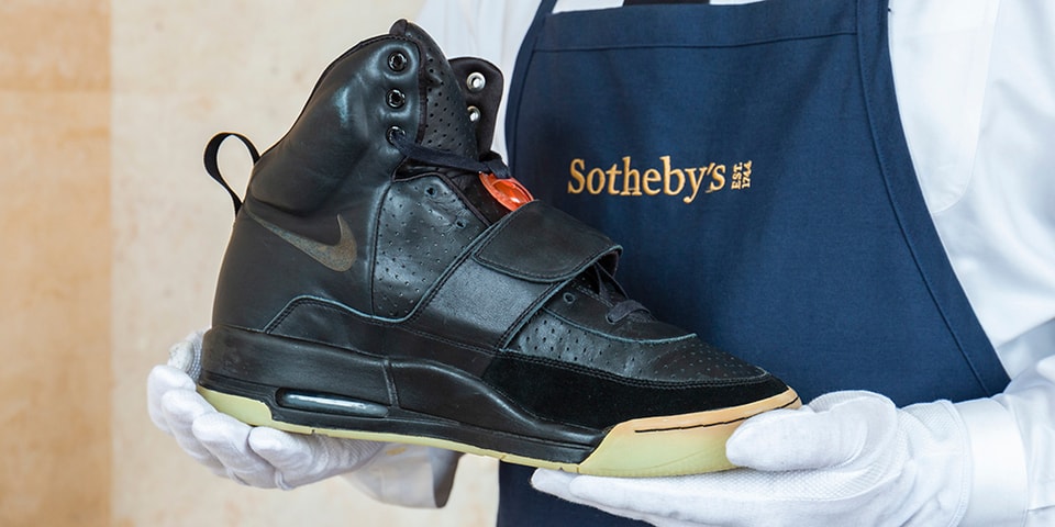 Kanye's Nike Air Yeezy Prototype Sells for $1.8M USD |