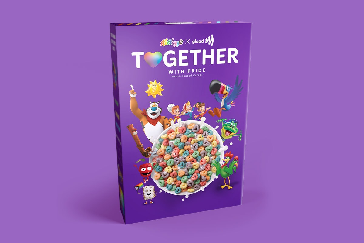 Kellogg’s x GLAAD Launches New Cereal Ahead of Pride Month