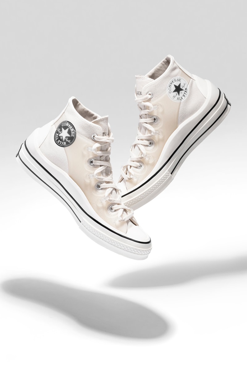 Kim Jones x Converse Chuck 70 Dior Juergen Teller Campaign Cream Black Chucks All Star High Release Information Drop Date Collaboration First Look Menswear Womens Shoe Sneaker Footwear Cons 