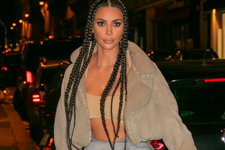 Kim Kardashian Shares Yellow Colorway of adidas YEEZY 450 Slides