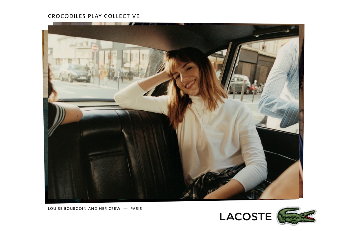 Lacoste SS21 Campaign Is All About Connecting Cultures With the Iconic Crocodile Spirit ASAP Nast A$AP NAST Peggy Gou Evan Mock Sonny Hall Louise Bourgoin Melanie Thierry Salif Gueye French Crocodile Logo