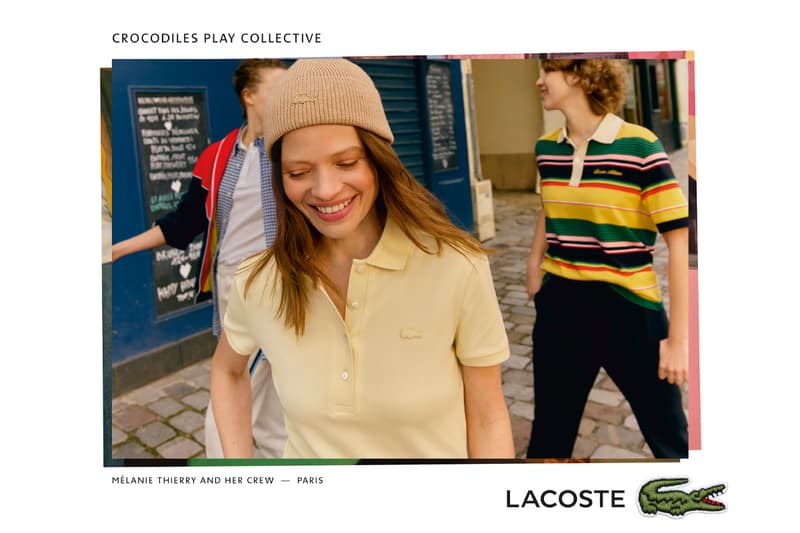 Lacoste SS21 Campaign Is All About Connecting Cultures With the Iconic Crocodile Spirit ASAP Nast A$AP NAST Peggy Gou Evan Mock Sonny Hall Louise Bourgoin Melanie Thierry Salif Gueye French Crocodile Logo