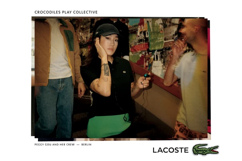 Lacoste SS21 Campaign Is All About Connecting Cultures With the Iconic Crocodile Spirit ASAP Nast A$AP NAST Peggy Gou Evan Mock Sonny Hall Louise Bourgoin Melanie Thierry Salif Gueye French Crocodile Logo