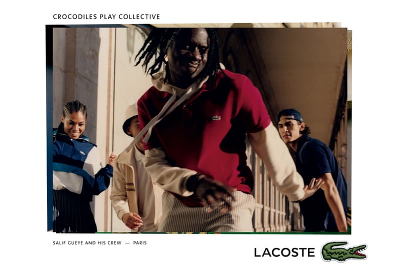 Lacoste SS21 Campaign Is All About Connecting Cultures With the Iconic Crocodile Spirit ASAP Nast A$AP NAST Peggy Gou Evan Mock Sonny Hall Louise Bourgoin Melanie Thierry Salif Gueye French Crocodile Logo