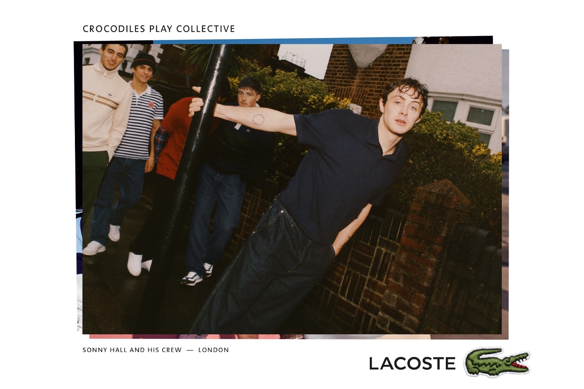 Lacoste SS21 Campaign Is All About Connecting Cultures With the Iconic Crocodile Spirit ASAP Nast A$AP NAST Peggy Gou Evan Mock Sonny Hall Louise Bourgoin Melanie Thierry Salif Gueye French Crocodile Logo