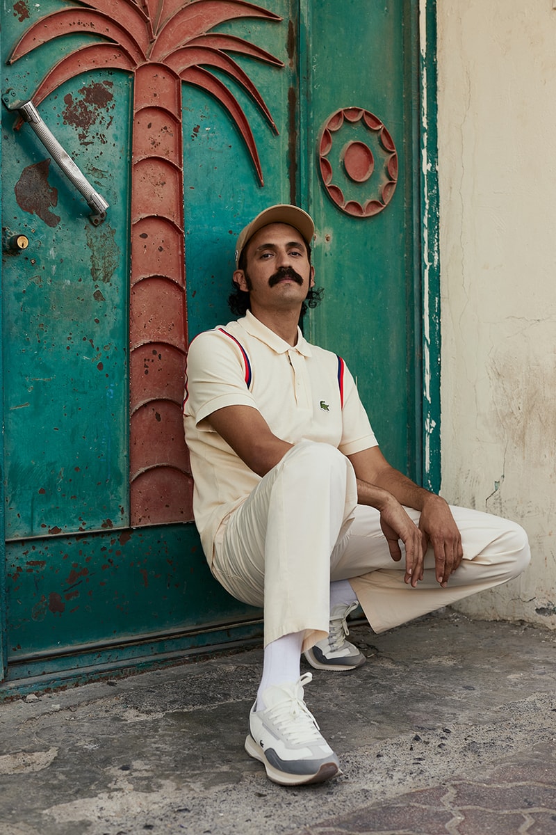 lacoste ramadan fashion streetwear tennis heritage influencer arabic arab saudi arabia charity kuwait uae dubai 
