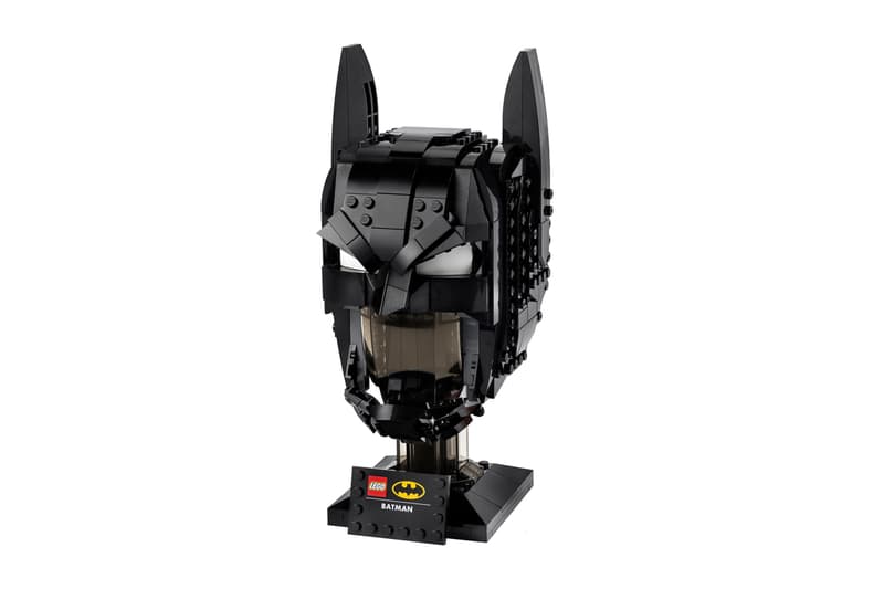 LEGO DC Collectible Batman Cowl toys toymakers bricks 410 pieces caped crusader 76182 model mask helmet release