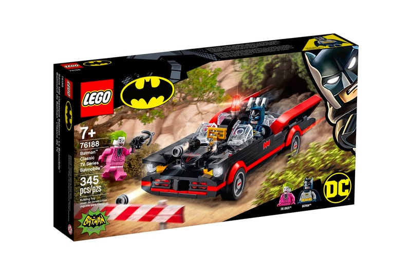 DC LEGO Classic TV Series Batmobile Figure model 345 pieces Lincoln futura modified collectible adam west 1960 retro vintage nostalgia