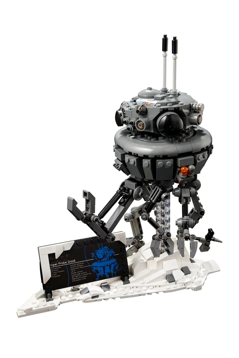 Star Wars LEGO Imperial Probe Droid toys manufacturing toy accessories figures game model miniature collectible the empire strikes back movie info