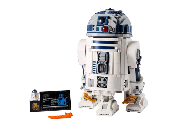 Star Wars LEGO R2 D2 Droid Figure lucasfilms george lucas 50th anniversary 2021 re issue model toy toy manufacturer info 75308