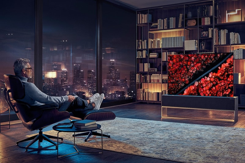 lg rollable oled r tv united states of america north market availability sale 89000 usd television flexible display 