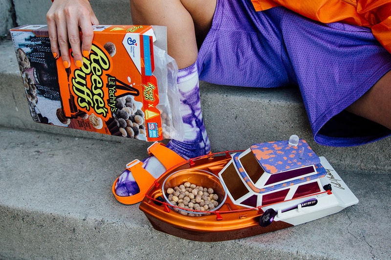 Lil Yachty and REESE’S PUFFS dropping Lil Yacht Boat Cereal Collaboration cereal reese's