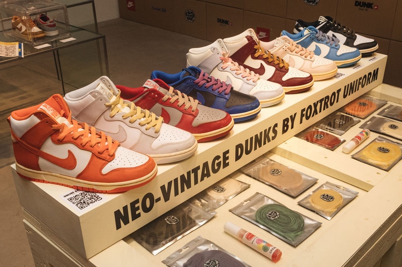 Limited Edt "Dunk Edt." Nike Exhibition Recap inside look on feet retro museum co.jp colorway vintage sale low high