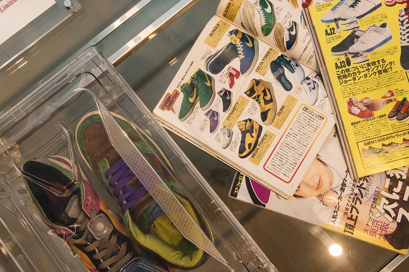 Limited Edt "Dunk Edt." Nike Exhibition Recap inside look on feet retro museum co.jp colorway vintage sale low high