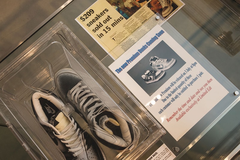 Limited Edt "Dunk Edt." Nike Exhibition Recap inside look on feet retro museum co.jp colorway vintage sale low high