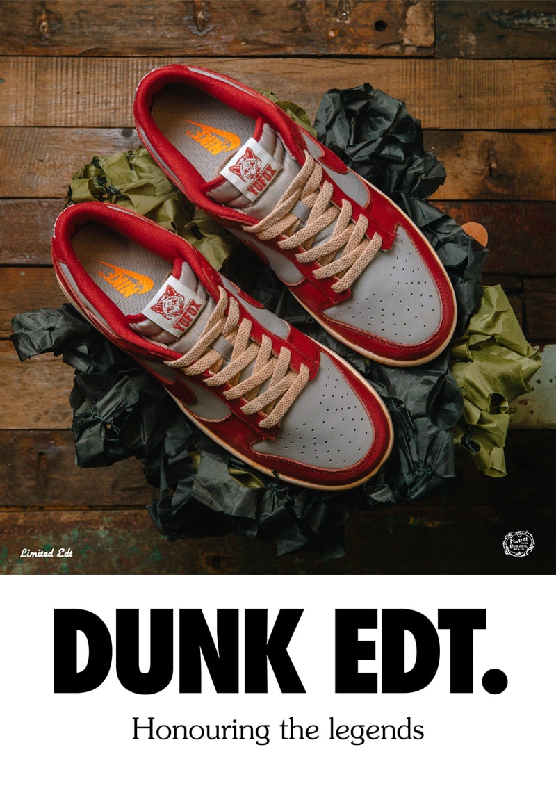 Limited Edt "Dunk Edt." Nike Exhibition Recap inside look on feet retro museum co.jp colorway vintage sale low high