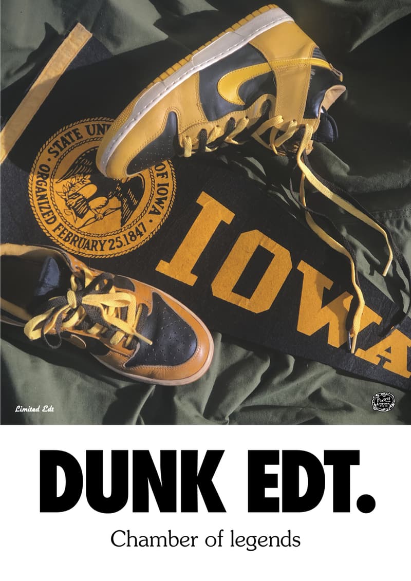 Limited Edt "Dunk Edt." Nike Exhibition Recap inside look on feet retro museum co.jp colorway vintage sale low high