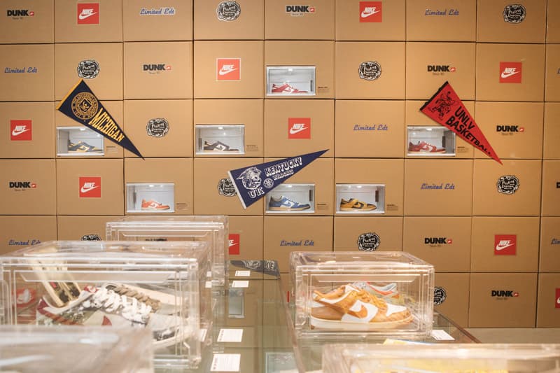 Limited Edt "Dunk Edt." Nike Exhibition Recap inside look on feet retro museum co.jp colorway vintage sale low high
