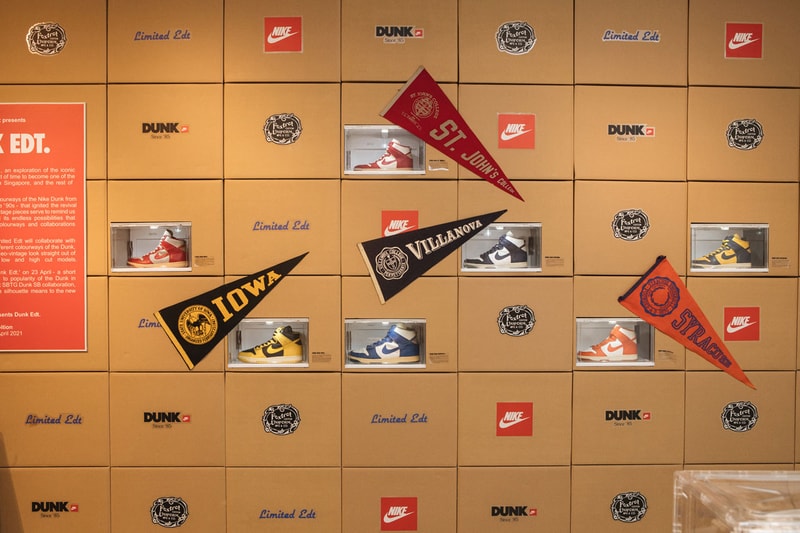 Limited Edt "Dunk Edt." Nike Exhibition Recap inside look on feet retro museum co.jp colorway vintage sale low high