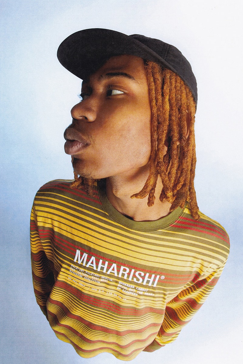 maharishi spring summer 2021 miltype organic cotton capsule release details buy cop purchase