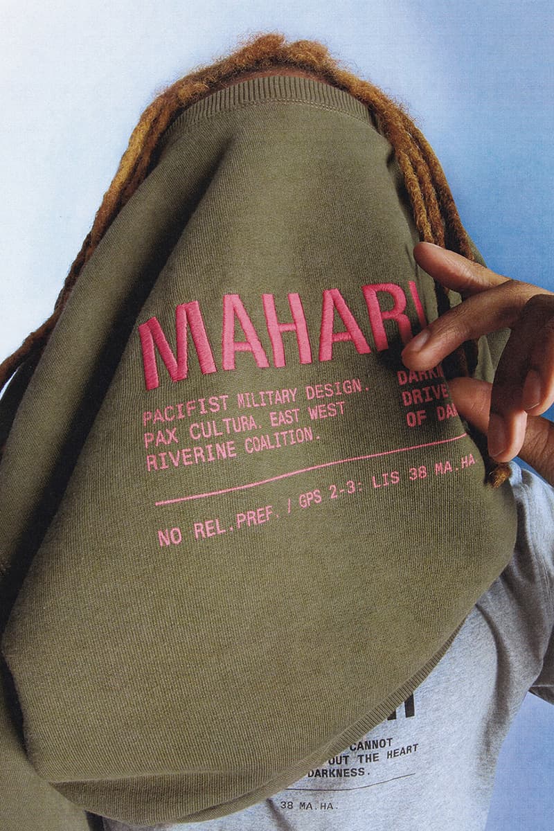 maharishi spring summer 2021 miltype organic cotton capsule release details buy cop purchase