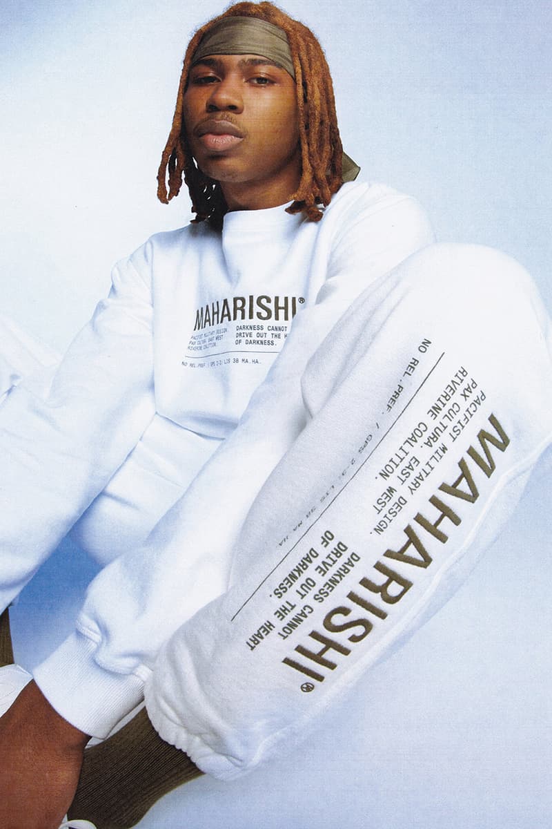 maharishi spring summer 2021 miltype organic cotton capsule release details buy cop purchase