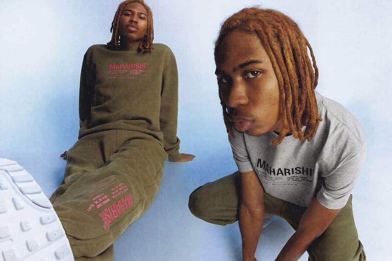 maharishi spring summer 2021 miltype organic cotton capsule release details buy cop purchase