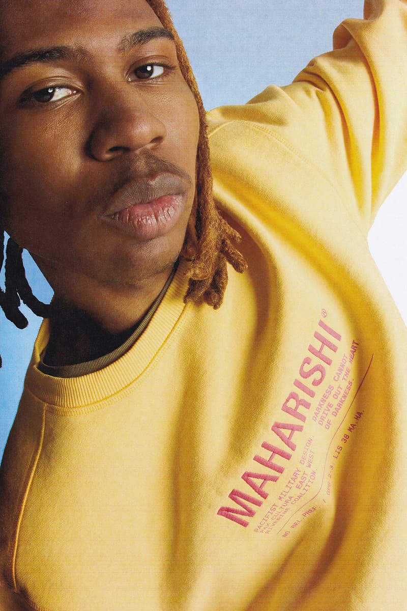 maharishi spring summer 2021 miltype organic cotton capsule release details buy cop purchase